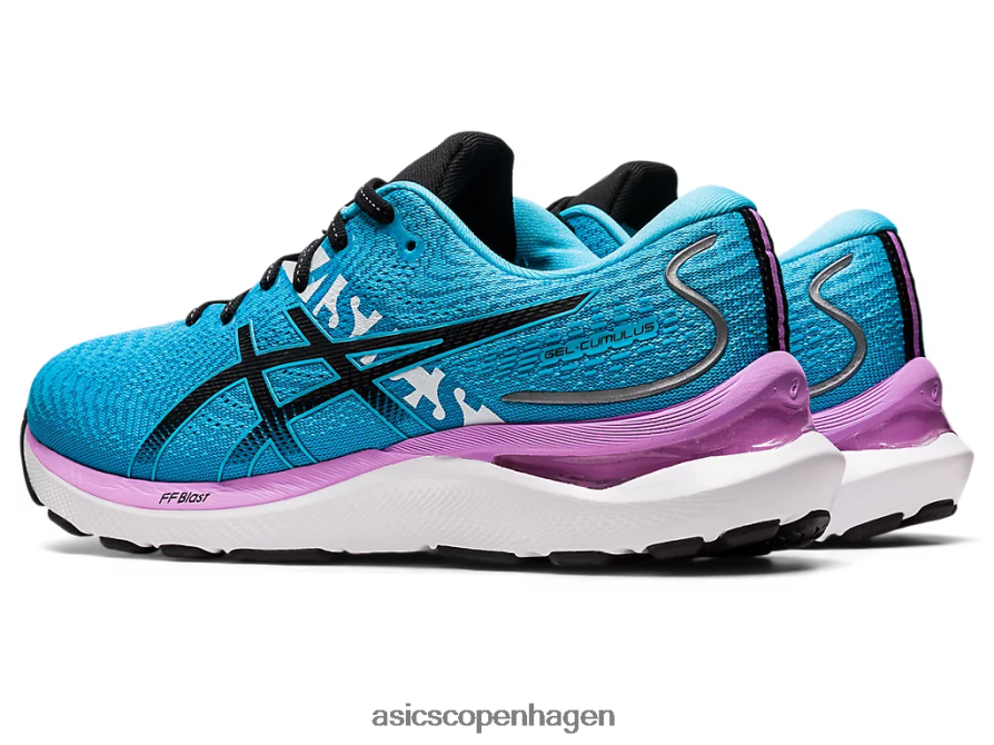 Asics gel-cumulus 24 ekiden akvarium/sort Z206F62733