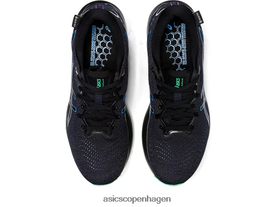 Asics gel-cumulus 24 gtx sort/blå kyst Z206F6589