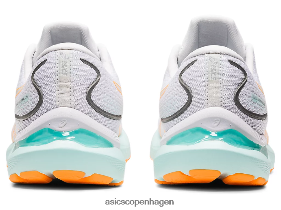 Asics gel-cumulus 24 hvid/orange pop Z206F63232