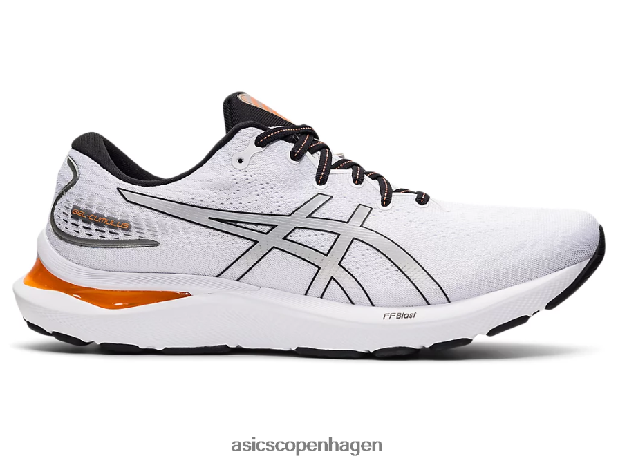 Asics gel-cumulus 24 hvid/piemontegrå Z206F61312