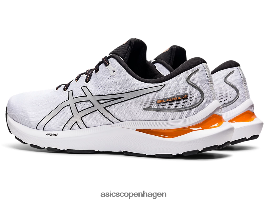 Asics gel-cumulus 24 hvid/piemontegrå Z206F61312