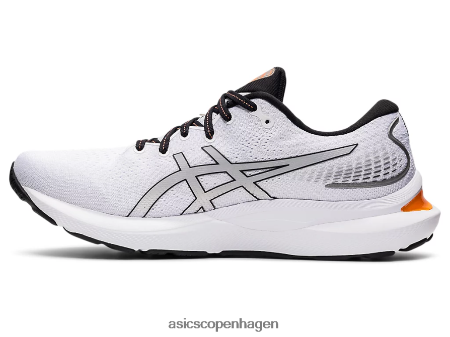 Asics gel-cumulus 24 hvid/piemontegrå Z206F61312