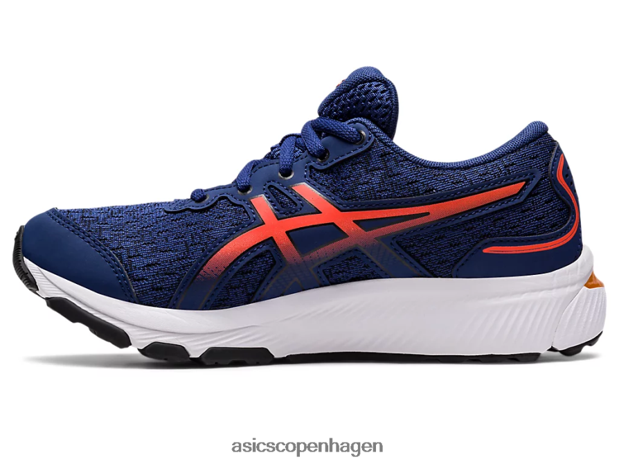 Asics gel-cumulus 24 klasse skole dyb hav/cherry tomat Z206F64364