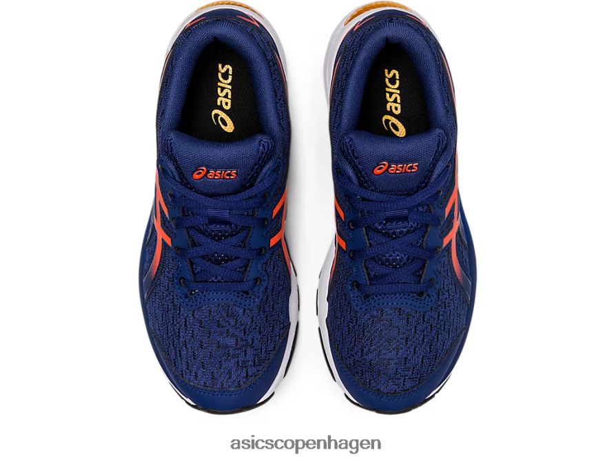Asics gel-cumulus 24 klasse skole dyb hav/cherry tomat Z206F64364