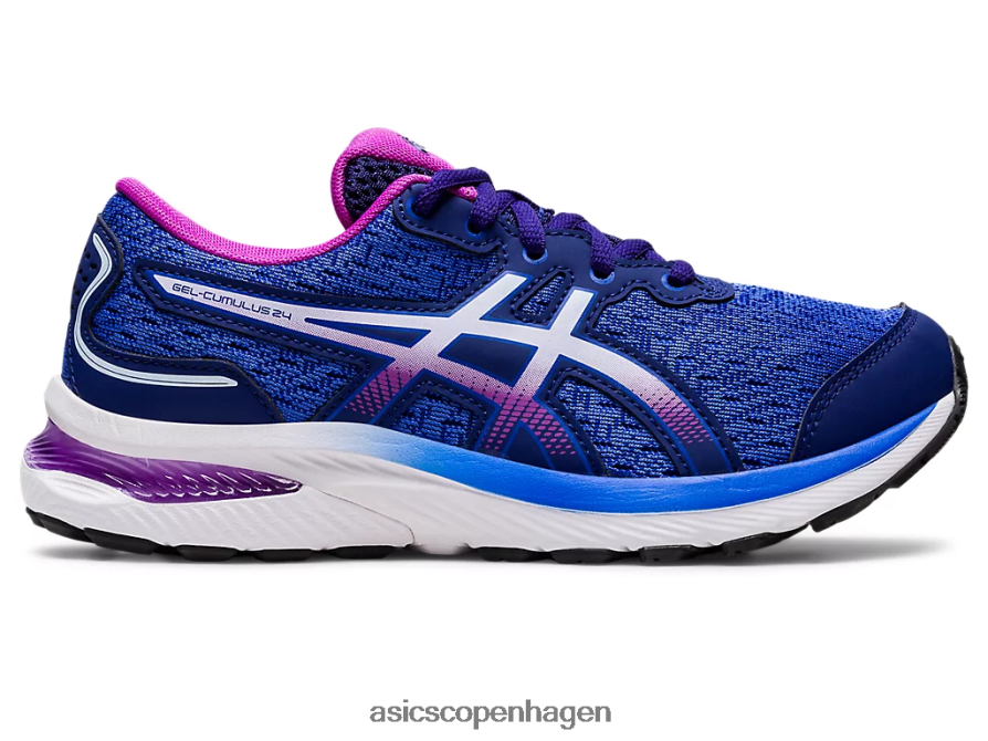 Asics gel-cumulus 24 klasse skole dyk blå/blød himmel Z206F64414