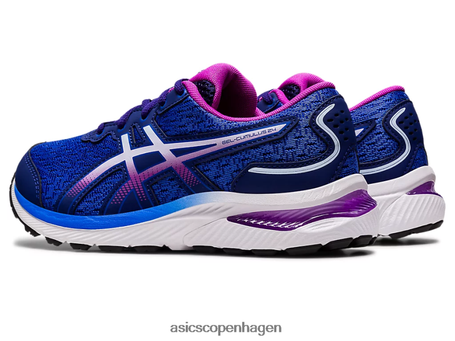 Asics gel-cumulus 24 klasse skole dyk blå/blød himmel Z206F64414