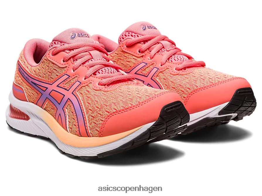 Asics gel-cumulus 24 klasse skole papaya/støvet lilla Z206F64236