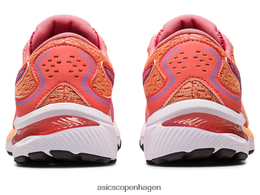 Asics gel-cumulus 24 klasse skole papaya/støvet lilla Z206F64236