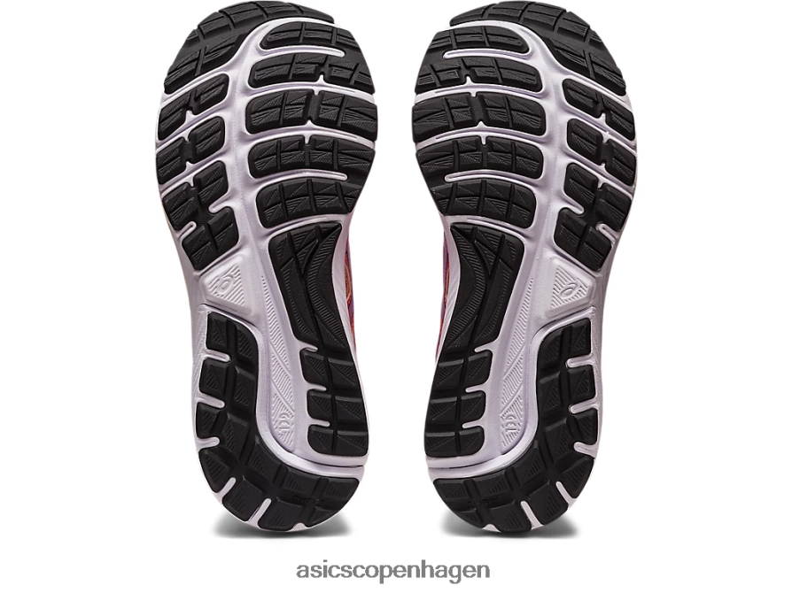 Asics gel-cumulus 24 klasse skole papaya/støvet lilla Z206F64236