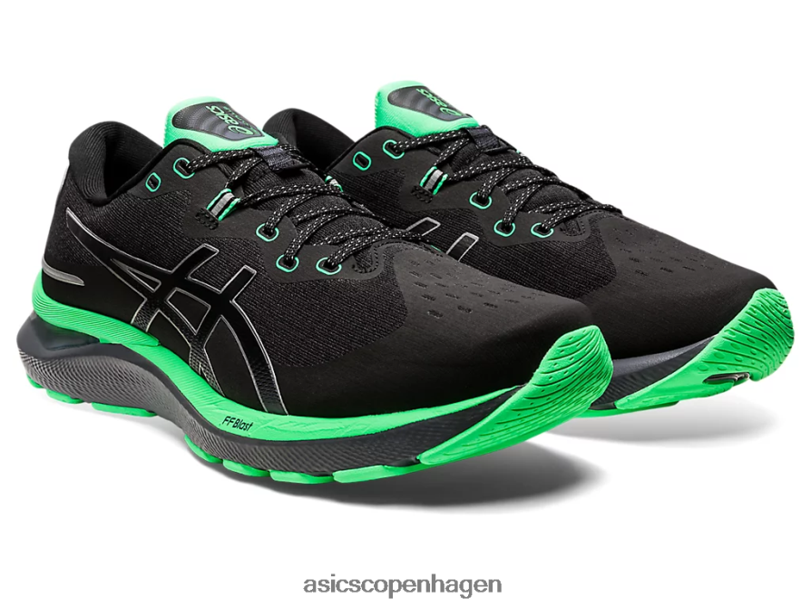 Asics gel-cumulus 24 lite-show sort/nyt blad Z206F6699
