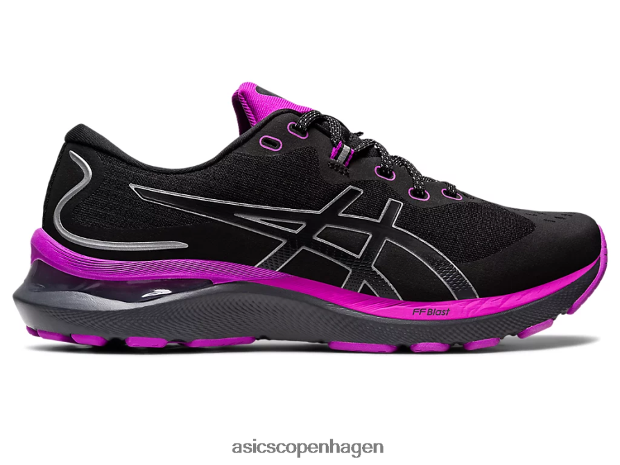Asics gel-cumulus 24 lite-show sort/orkidé Z206F62675