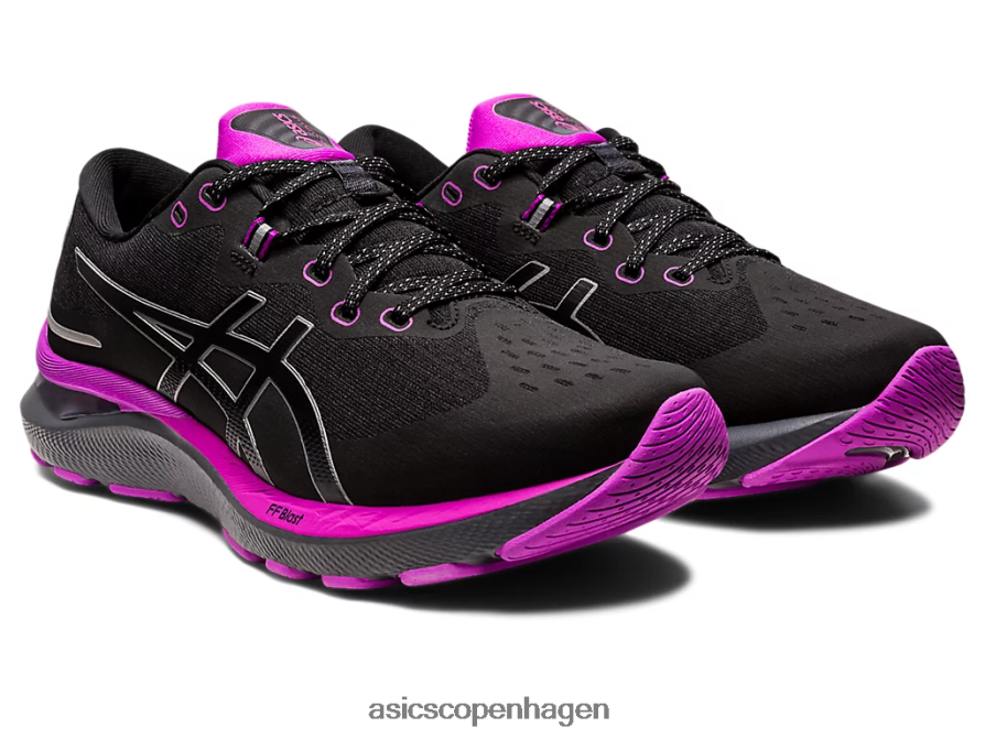 Asics gel-cumulus 24 lite-show sort/orkidé Z206F62675