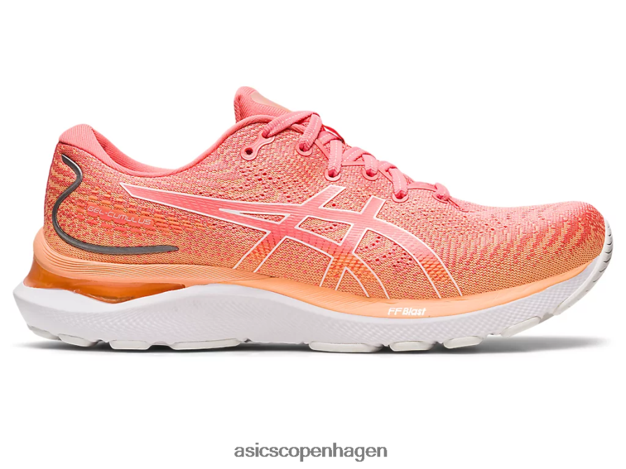 Asics gel-cumulus 24 papaya/hvid Z206F62393