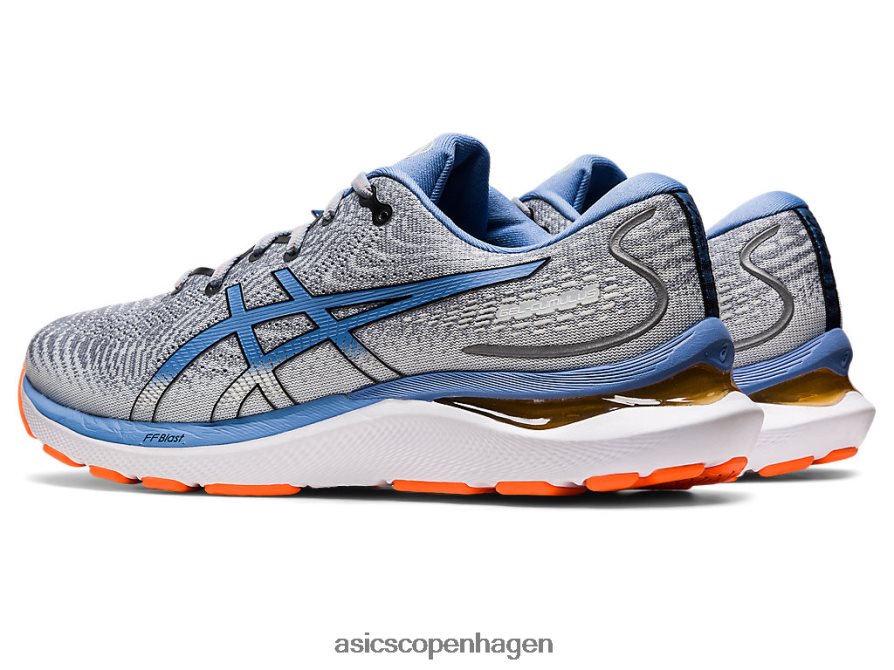 Asics gel-cumulus 24 sheet rock/blå harmoni Z206F6403