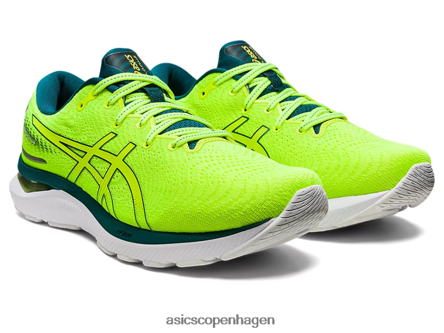 Asics gel-cumulus 24 sikkerhedsgul/fløjlsfyr Z206F61036