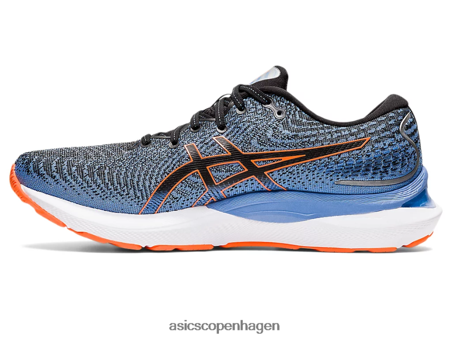 Asics gel-cumulus 24 sort/chokerende orange Z206F61311