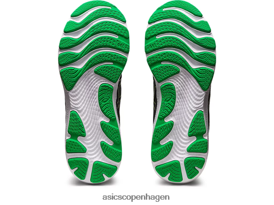 Asics gel-cumulus 24 sort/limeskal Z206F6422