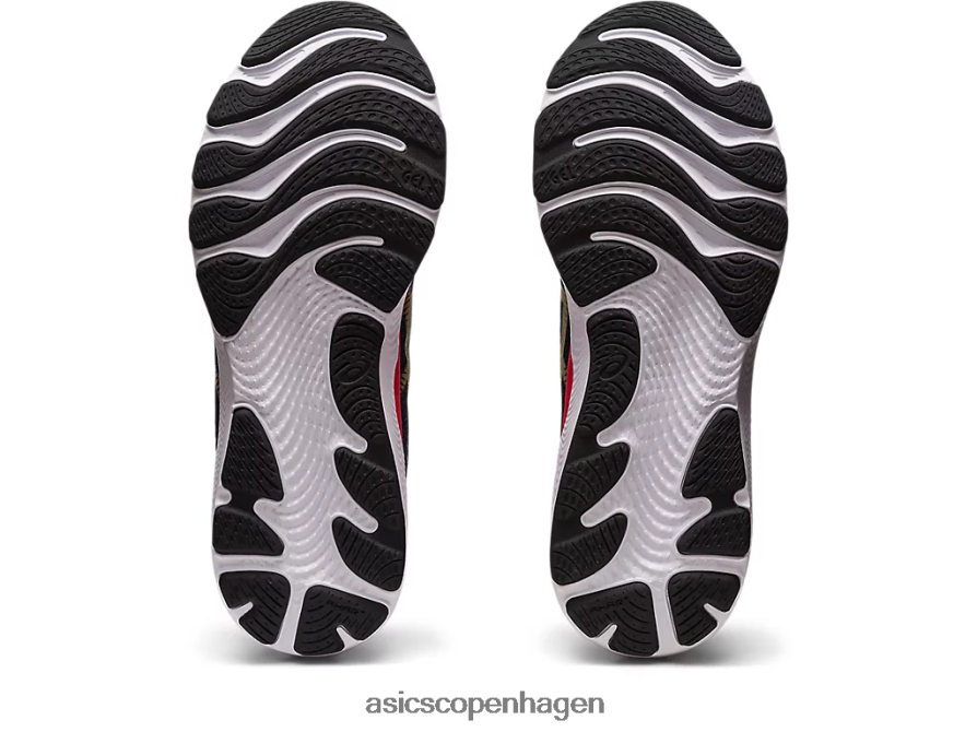 Asics gel-cumulus 24 sort/olivenolie Z206F6382