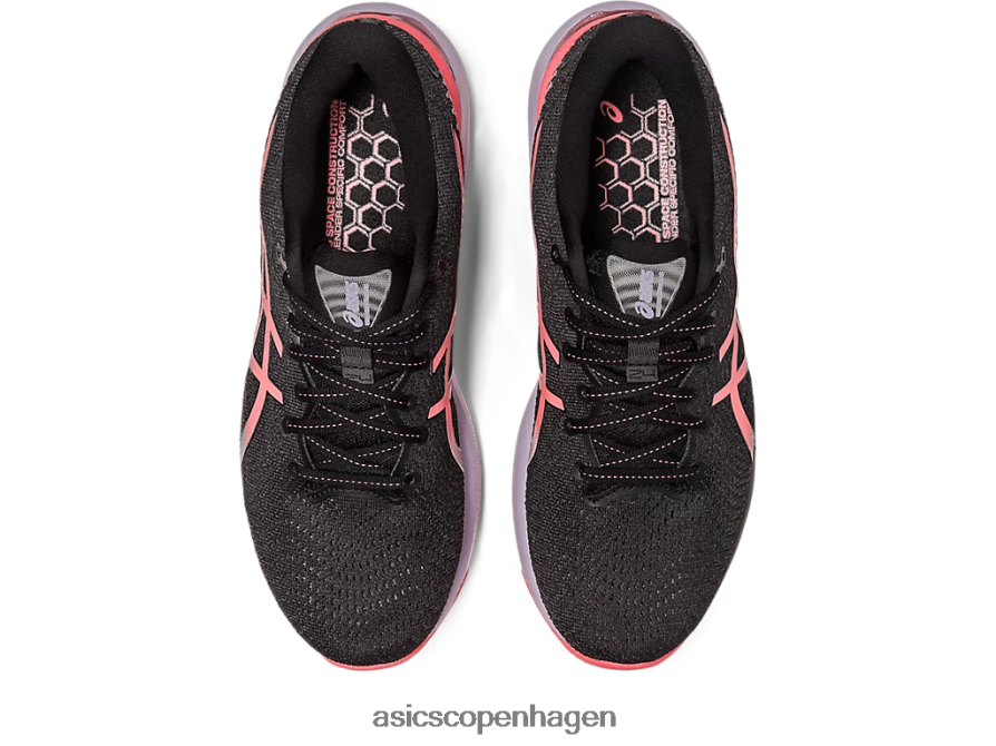 Asics gel-cumulus 24 sort/papaya Z206F62401