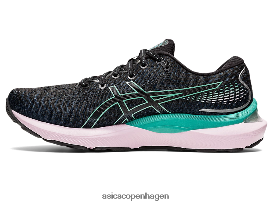 Asics gel-cumulus 24 sort/salvie Z206F63237