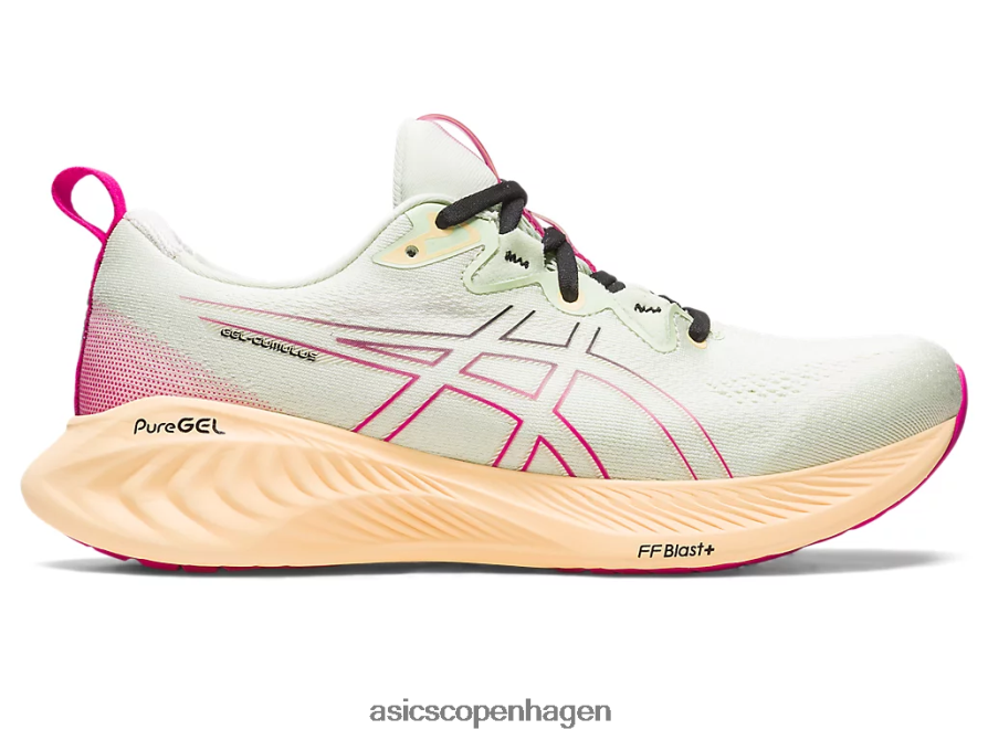Asics gel-cumulus 25 hviske grøn/pink rave Z206F62135