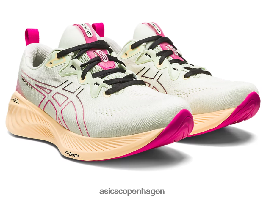 Asics gel-cumulus 25 hviske grøn/pink rave Z206F62135
