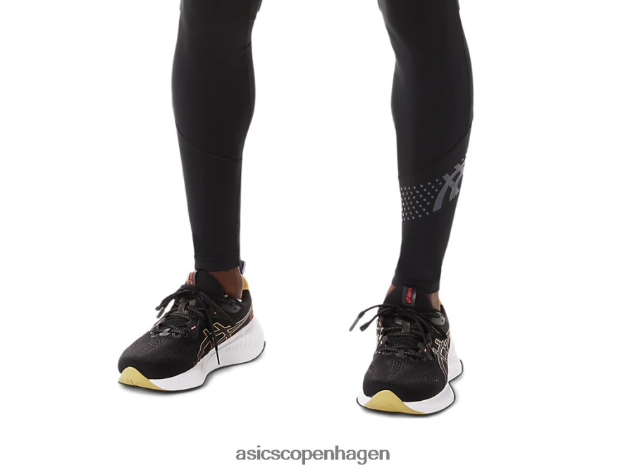 Asics gel-cumulus 25 sort/elektrisk rød Z206F6123