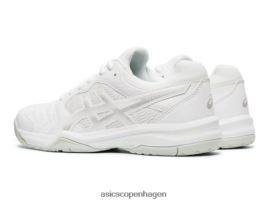 Asics gel-dedikeret 6 hvid/sølv Z206F62592