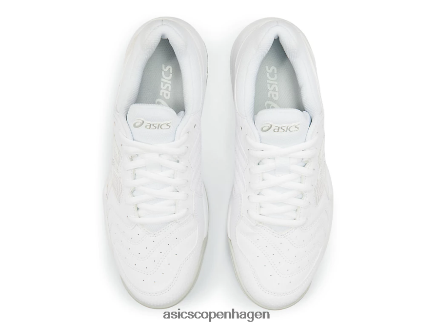 Asics gel-dedikeret 6 hvid/sølv Z206F62592