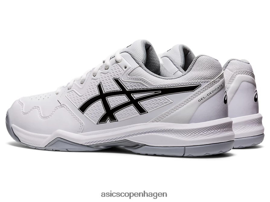 Asics gel-dedikeret 7 hvid sort Z206F61771
