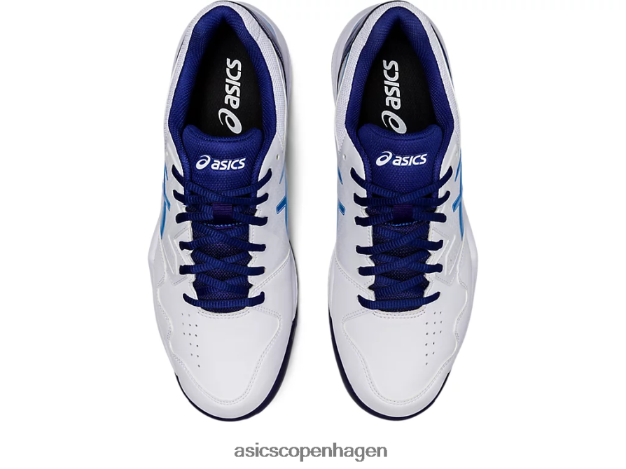 Asics gel-dedikeret 7 hvid/elektrisk blå Z206F61148