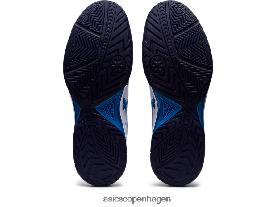 Asics gel-dedikeret 7 hvid/elektrisk blå Z206F61148