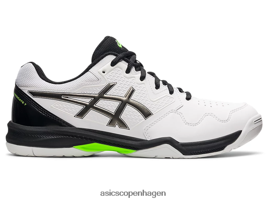 Asics gel-dedikeret 7 hvid/gunmetal Z206F61662