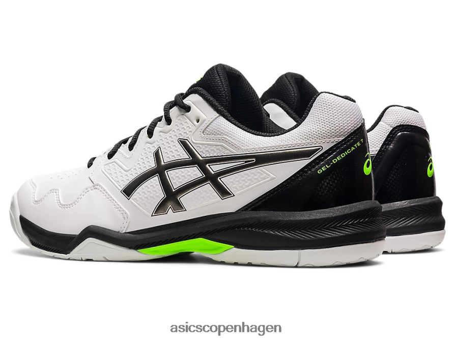 Asics gel-dedikeret 7 hvid/gunmetal Z206F61662