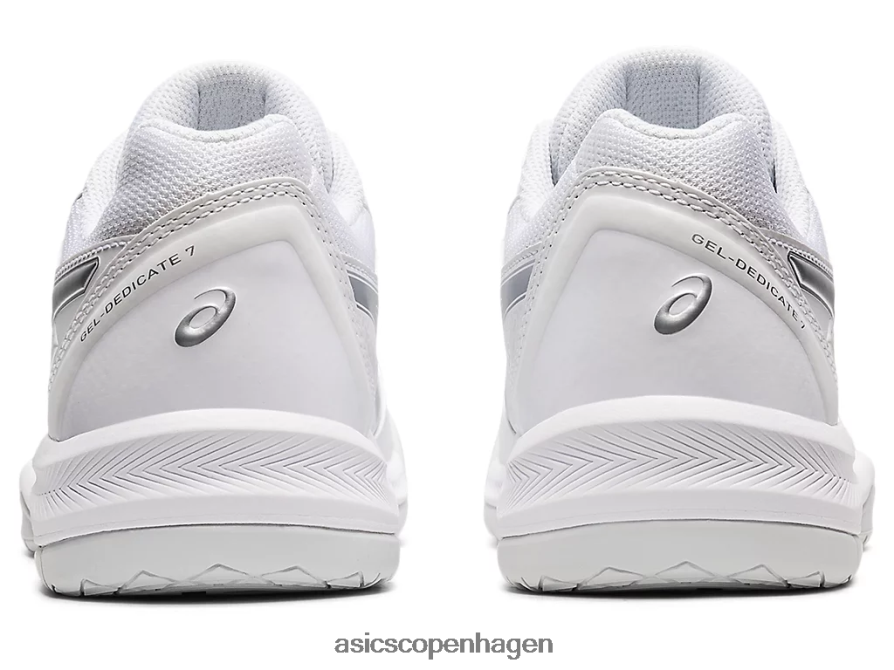 Asics gel-dedikeret 7 hvid/ren sølv Z206F63768