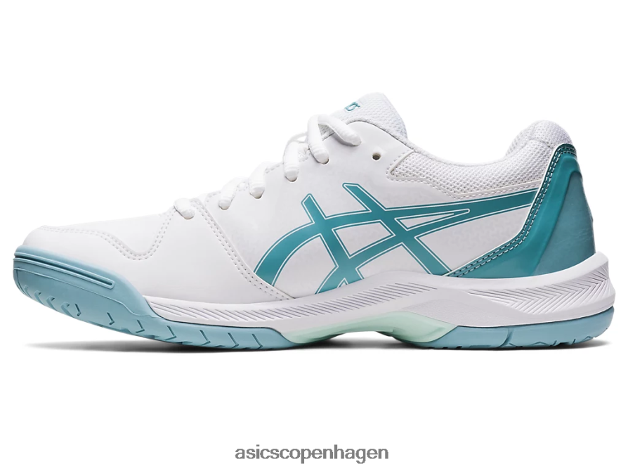 Asics gel-dedikeret 7 hvid/røgblå Z206F63181