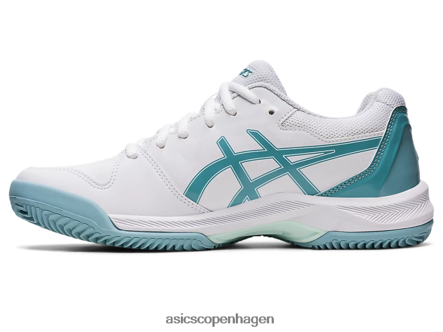 Asics gel-dedikeret 7 ler hvid/røgblå Z206F63184