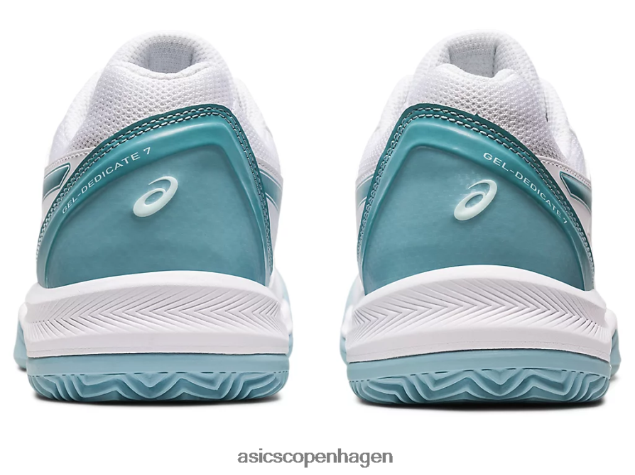 Asics gel-dedikeret 7 ler hvid/røgblå Z206F63184