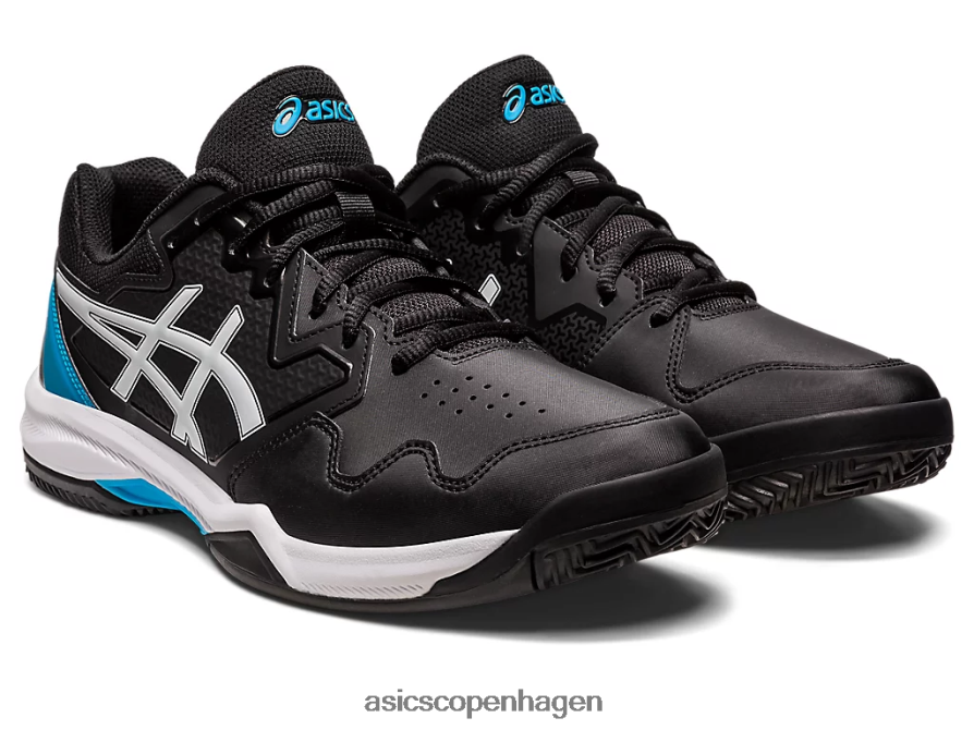 Asics gel-dedikeret 7 ler sort/øblå Z206F6494