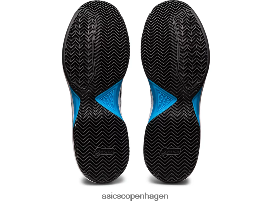 Asics gel-dedikeret 7 ler sort/øblå Z206F6494