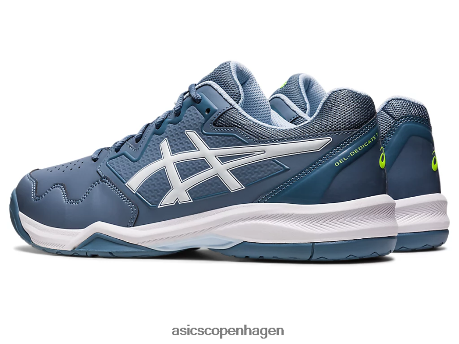 Asics gel-dedikeret 7 stål blå/hvid Z206F6412