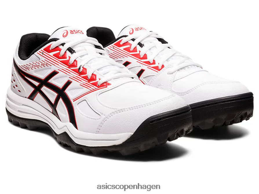 Asics gel-dødelig felt hvid/klassisk rød Z206F61196