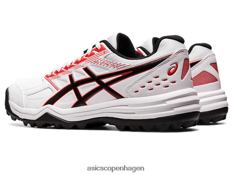 Asics gel-dødelig felt hvid/klassisk rød Z206F61196