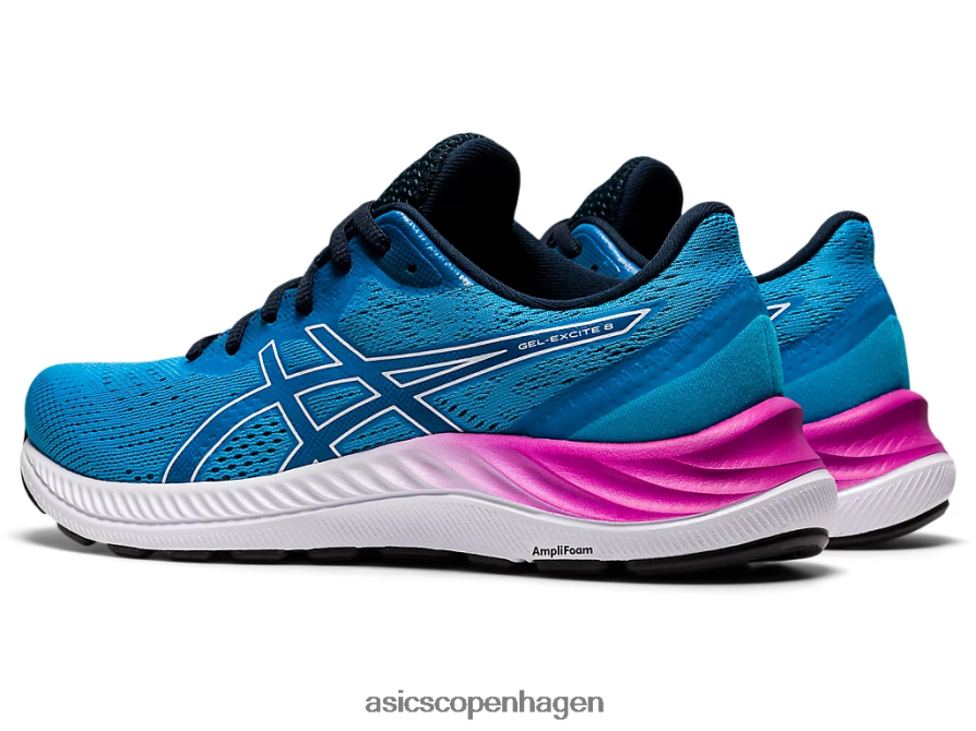 Asics gel-excite 8 digital aqua/hvid Z206F63715