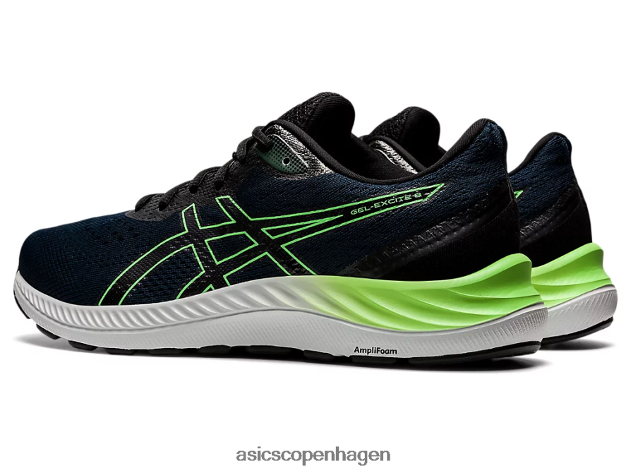 Asics gel-excite 8 fransk blå/lys lime Z206F61663