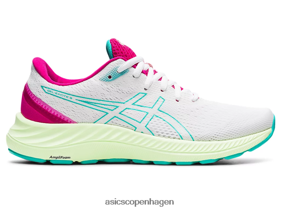 Asics gel-excite 8 hvidt/havglas Z206F63686