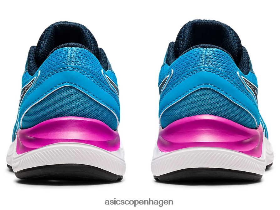 Asics gel-excite 8 klasse skole digital aqua/hvid Z206F64528