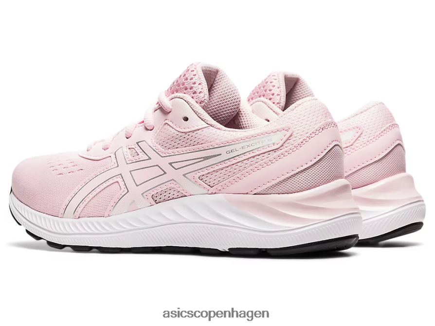 Asics gel-excite 8 klasse skole lyserødt salt/rent sølv Z206F64527