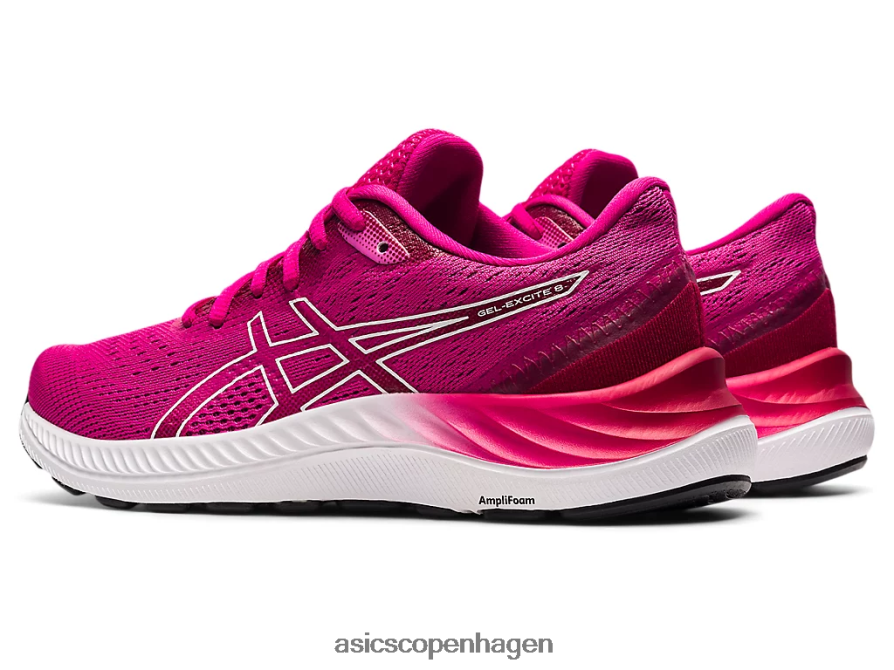 Asics gel-excite 8 pink rave/hvid Z206F63710