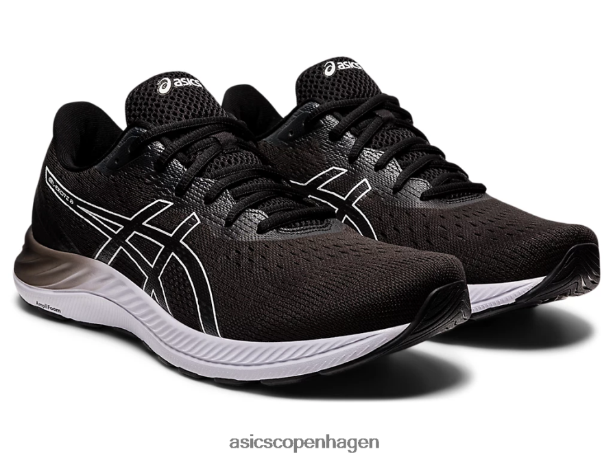 Asics gel-excite 8 sort hvid Z206F61701